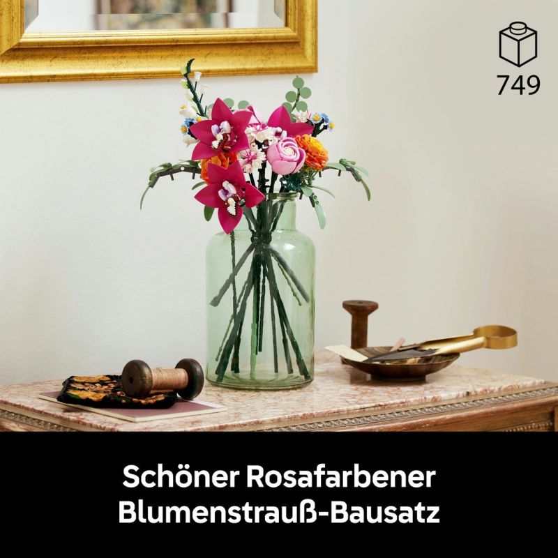 LEGO® Botanicals 10342 Schöner Rosafarbener Blumenstrauß LEGO® Botanicals 10342 Schöner Rosafarbener Blumenstrauß