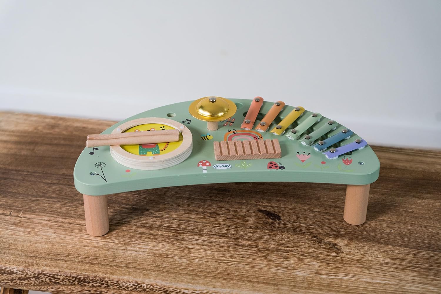 Dantoy 4776 Musikstation - Holzspielset in Geschenkbox, 3-teilig Dantoy 4776 Musikstation - Holzspielset in Geschenkbox, 3-teilig