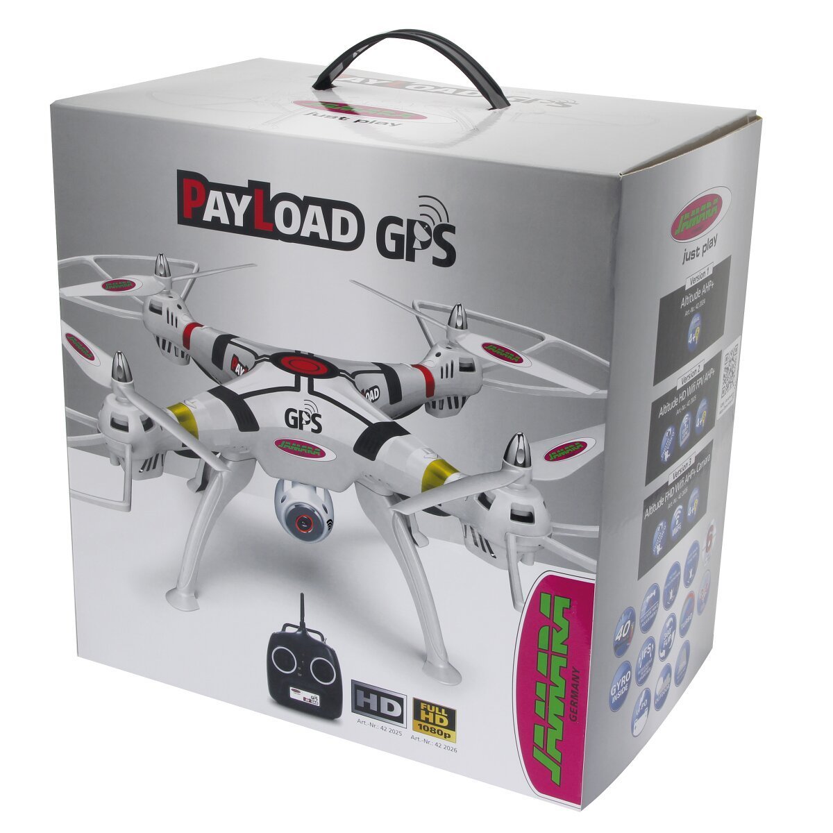 JAMARA Payload GPS Drone Altitude Coming Home ab 14 Jahren JAMARA Payload GPS Drone Altitude Coming Home ab 14 Jahren