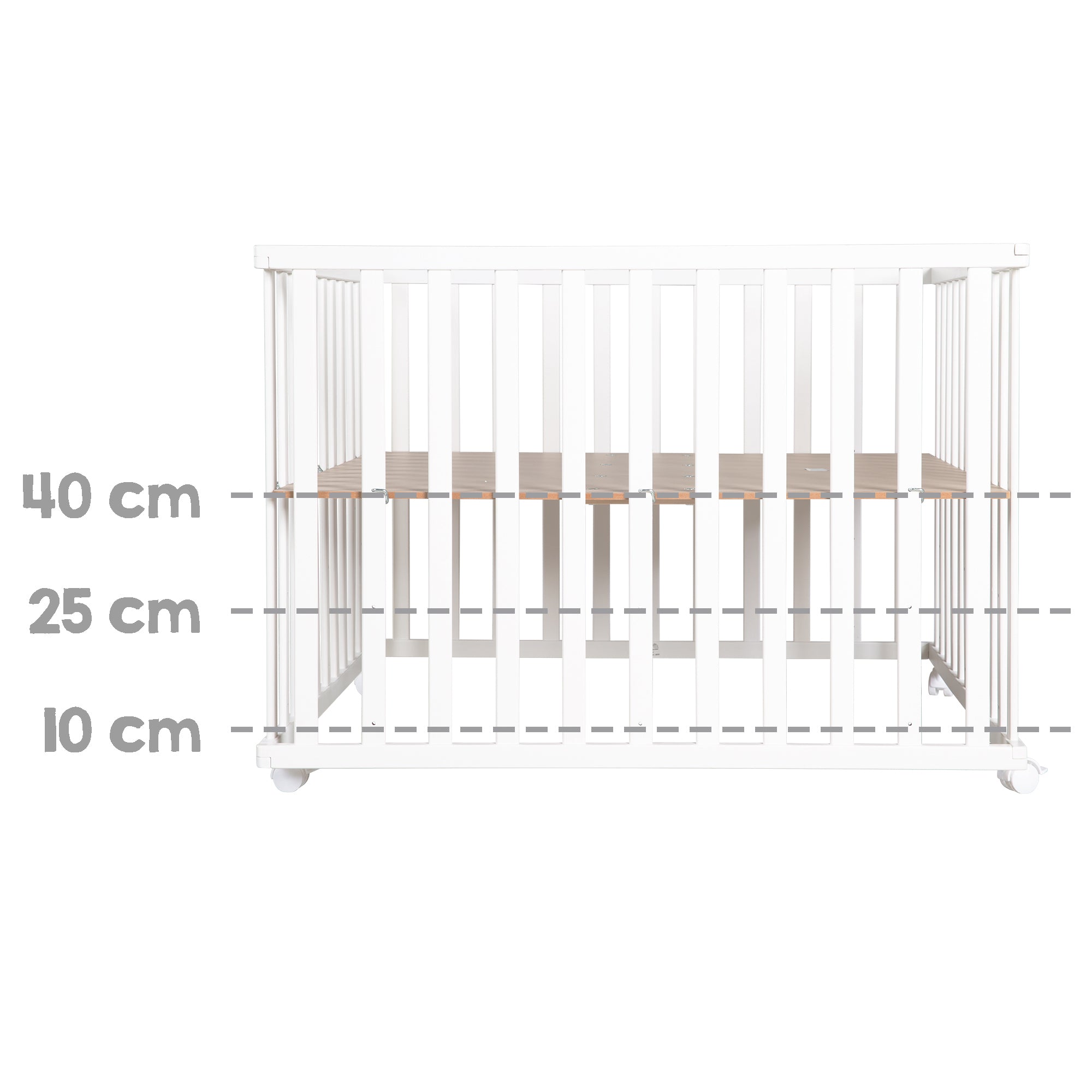 Roba 202300WEV190 Laufgitter 100x100 cm Little Stars weiß - Bild 8 Roba 202300WEV190 Laufgitter 100x100 cm Little Stars weiß - Produktbild 8