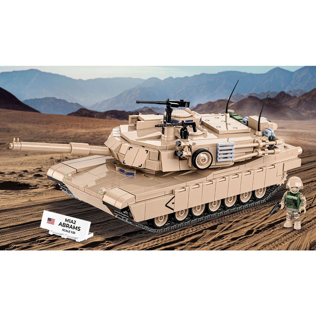 COBI 2632 - M1A2 ABRAMS US - Bild 6 COBI 2632 - M1A2 ABRAMS US - Bild 6