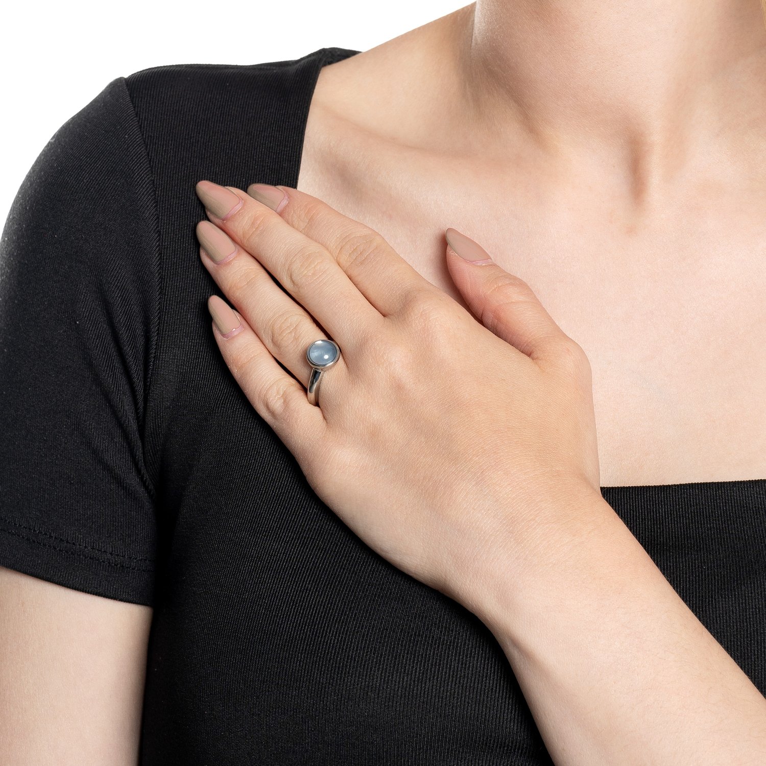 Leonardo 024360 Ring 18 Bea grey blue