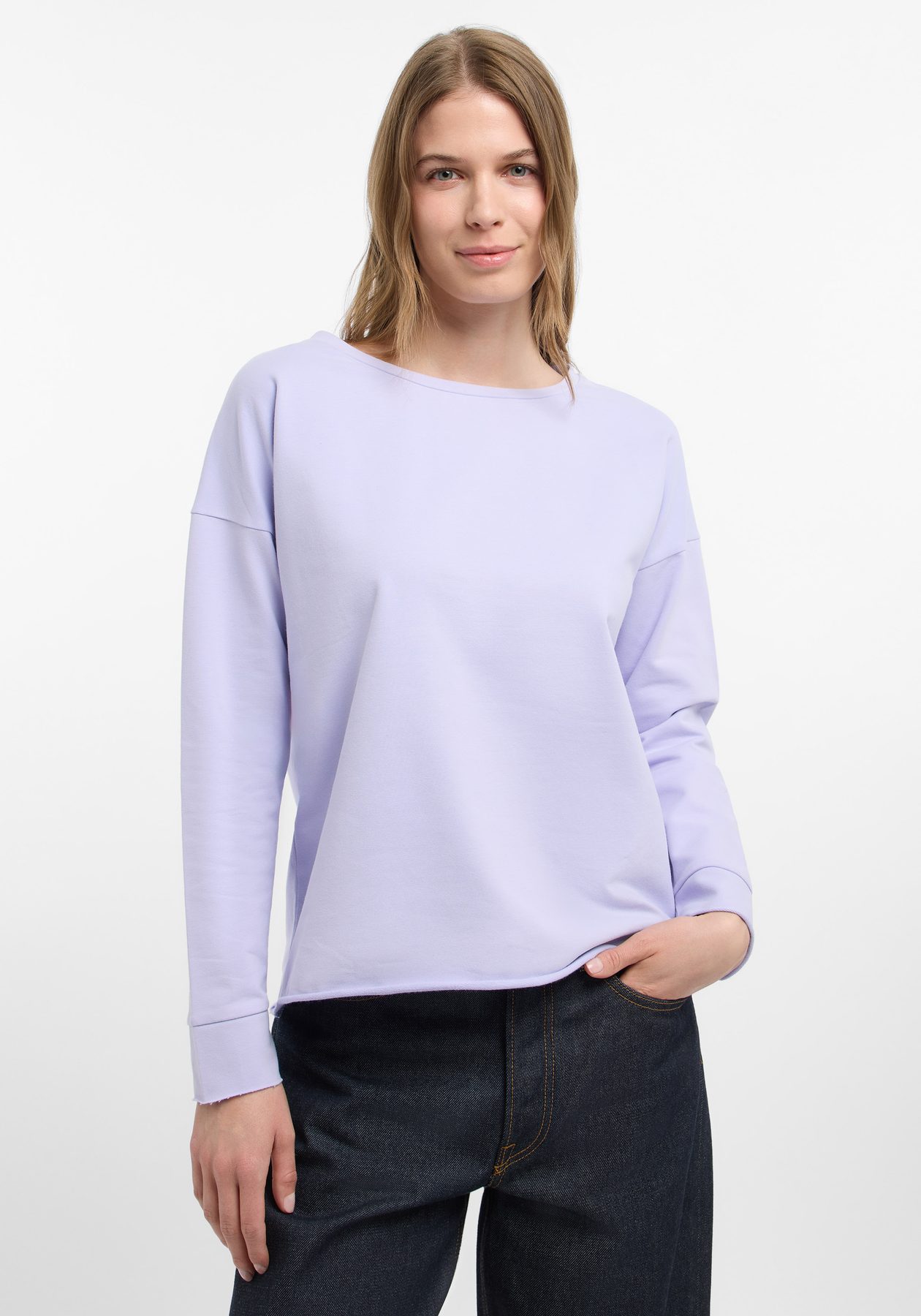 Elbsand Riane Pullover in Hellpurple