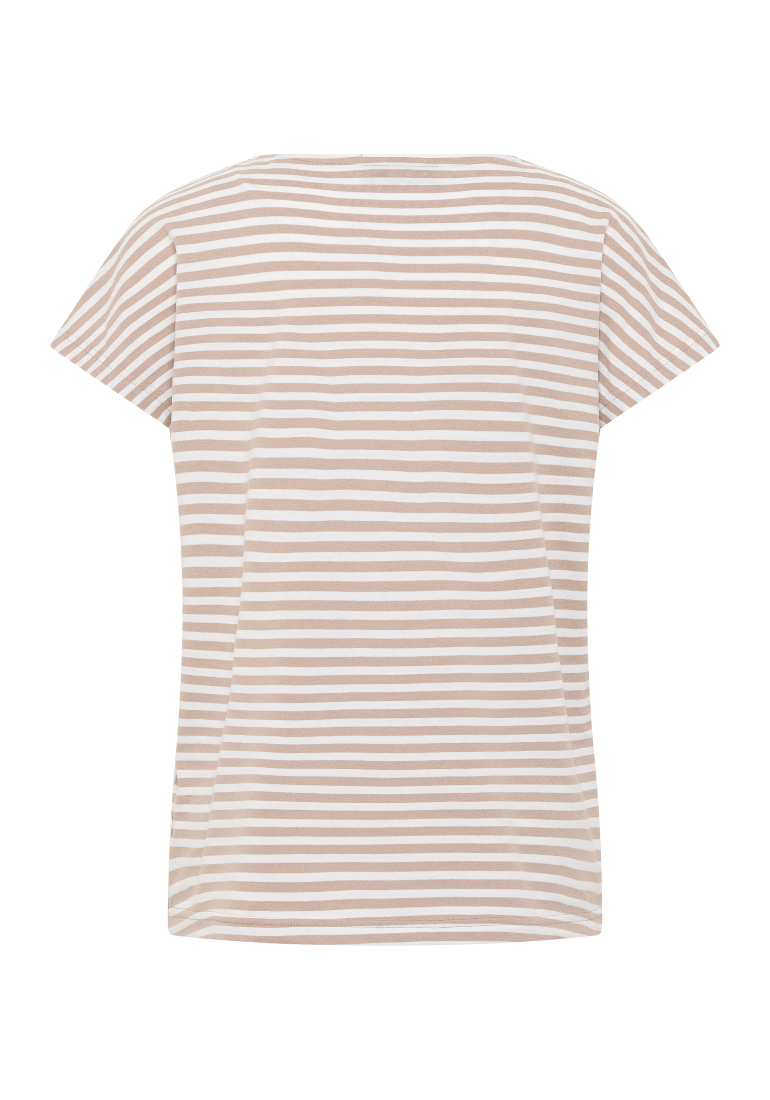 ELBSAND T-SHIRT, SELMA, BEIGE/WEIß von Elbsand bei Conquest. Artikel ELB 70691/0004.