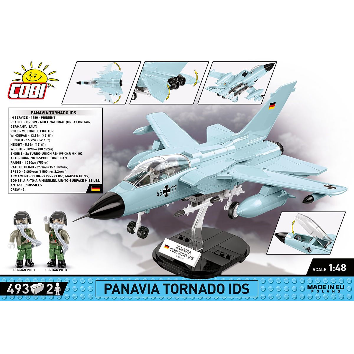 COBI 5853 - Panavia Tornado IDS - Bild 4 COBI 5853 - Panavia Tornado IDS - Bild 4