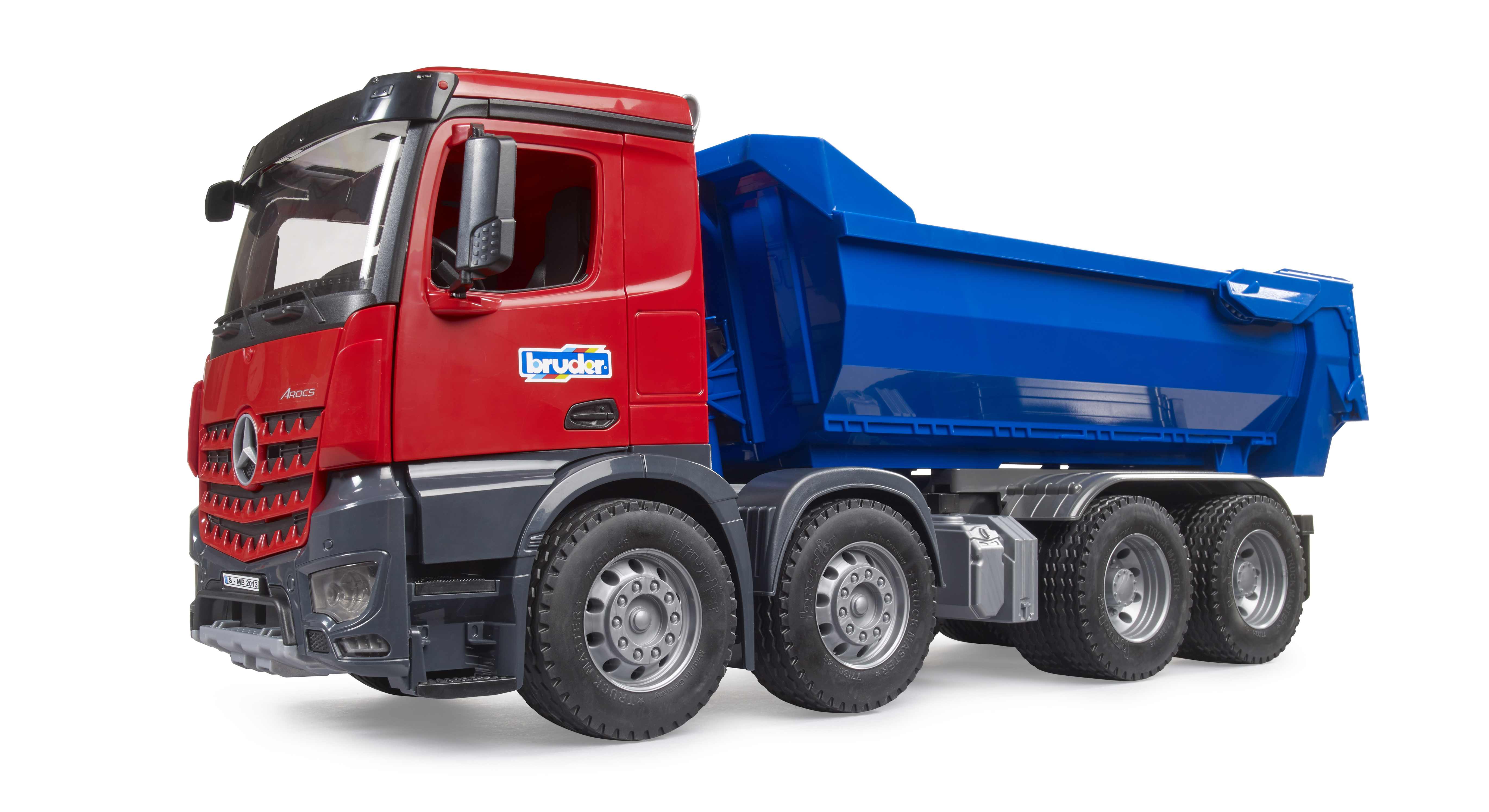 BRUDER 03621 - MB Arocs Halfpipe Kipp LKW - Bild 2