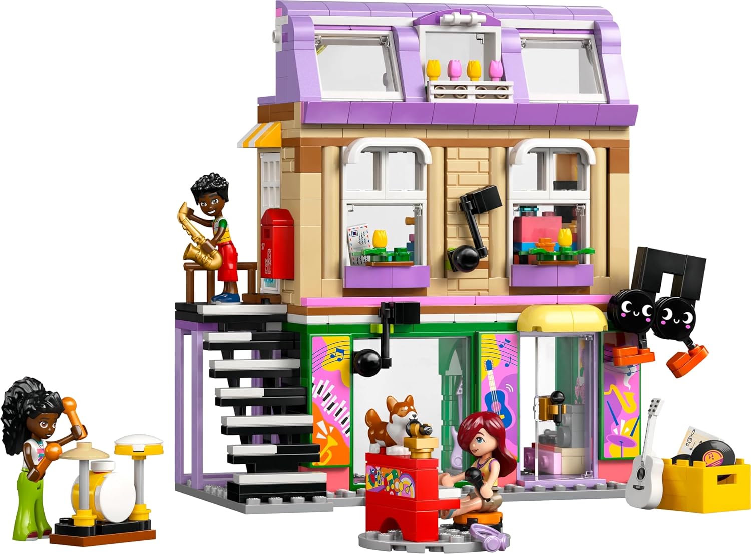 LEGO® Friends 42653 Musikladen Wohnung Person, Spielzeug