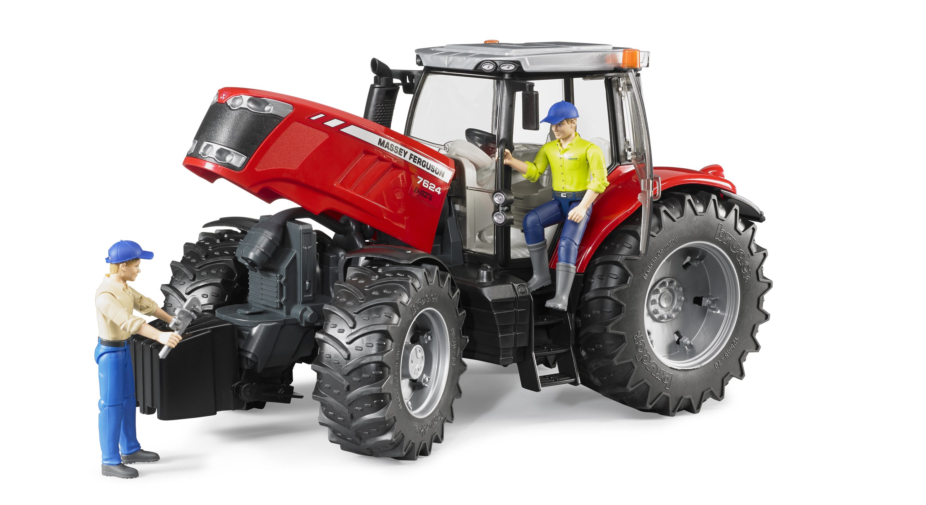 BRUDER 03046 - Massey Ferguson 7624 - Bild 6 BRUDER 03046 - Massey Ferguson 7624 - Bild 6