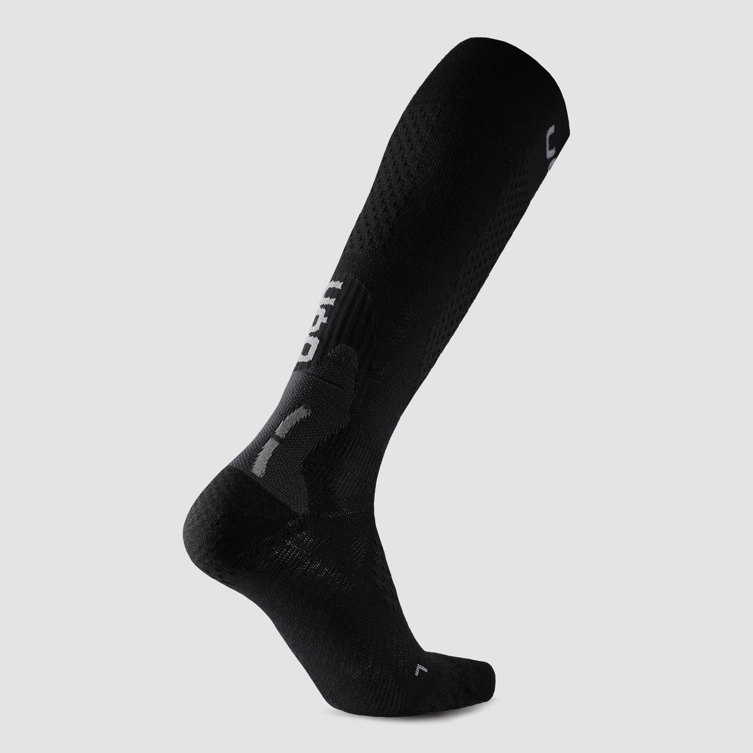 UYN Herren Skisocken One Alpine Merino S100377B052 - Schwarz/Grau GR. 39/41