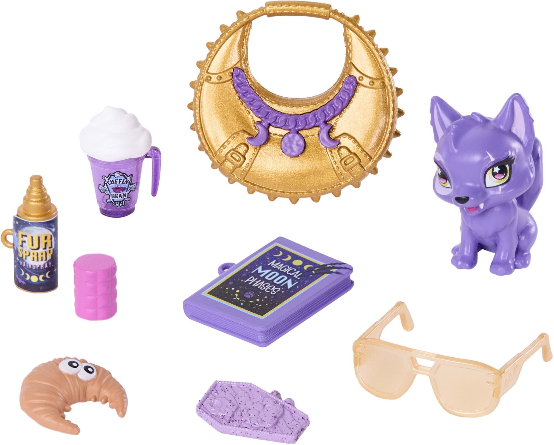 Monster High Clawdeen Puppe - Mattel - MATTEL JHK30 Puppe - Mattel - Monster High Clawdeen Puppe - Modell MATTEL JHK30 Produktbild fuer Online-Shop