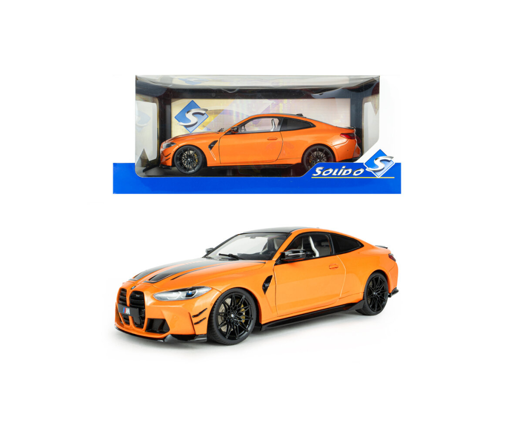 Solido 1:18 BMW M4 Cpe. orange