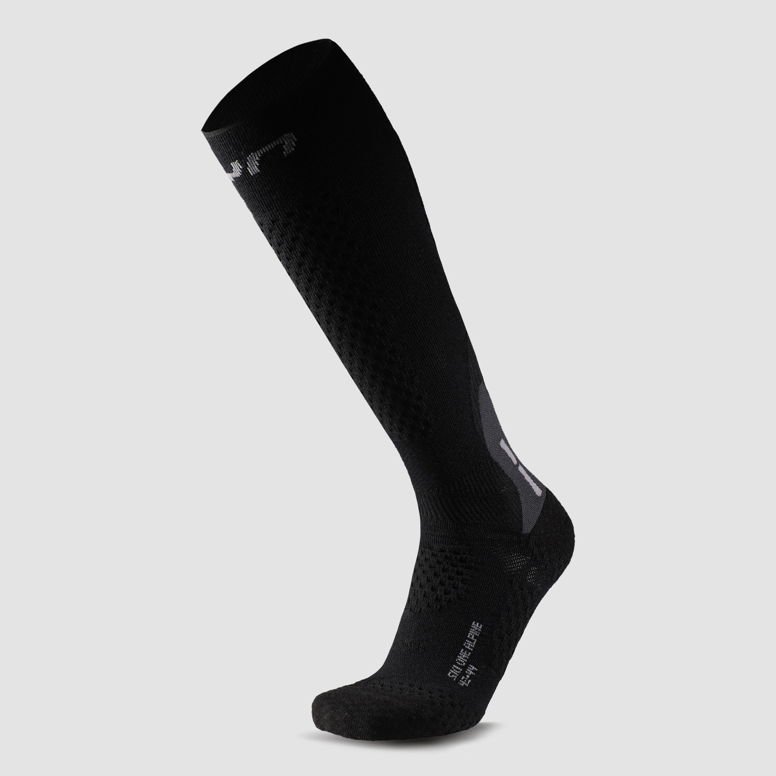UYN Herren Skisocken One Alpine Merino S100377B052 - Schwarz/Grau UYN Herren Skisocken One Alpine Merino S100377B052 - Schwarz/Grau
