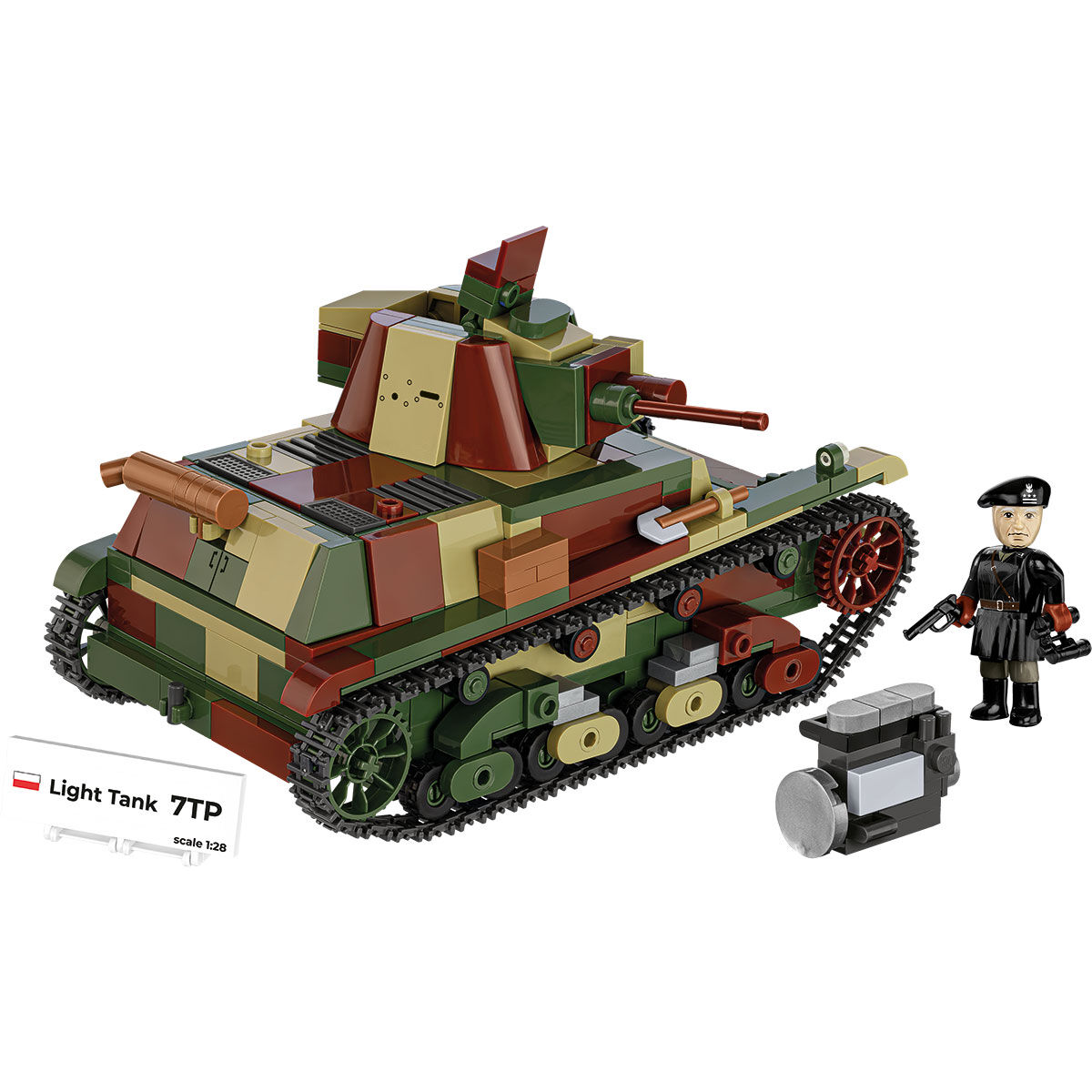 COBI 2661 - LIGHT TANK 7TP - Bild 7 COBI 2661 - LIGHT TANK 7TP - Bild 7