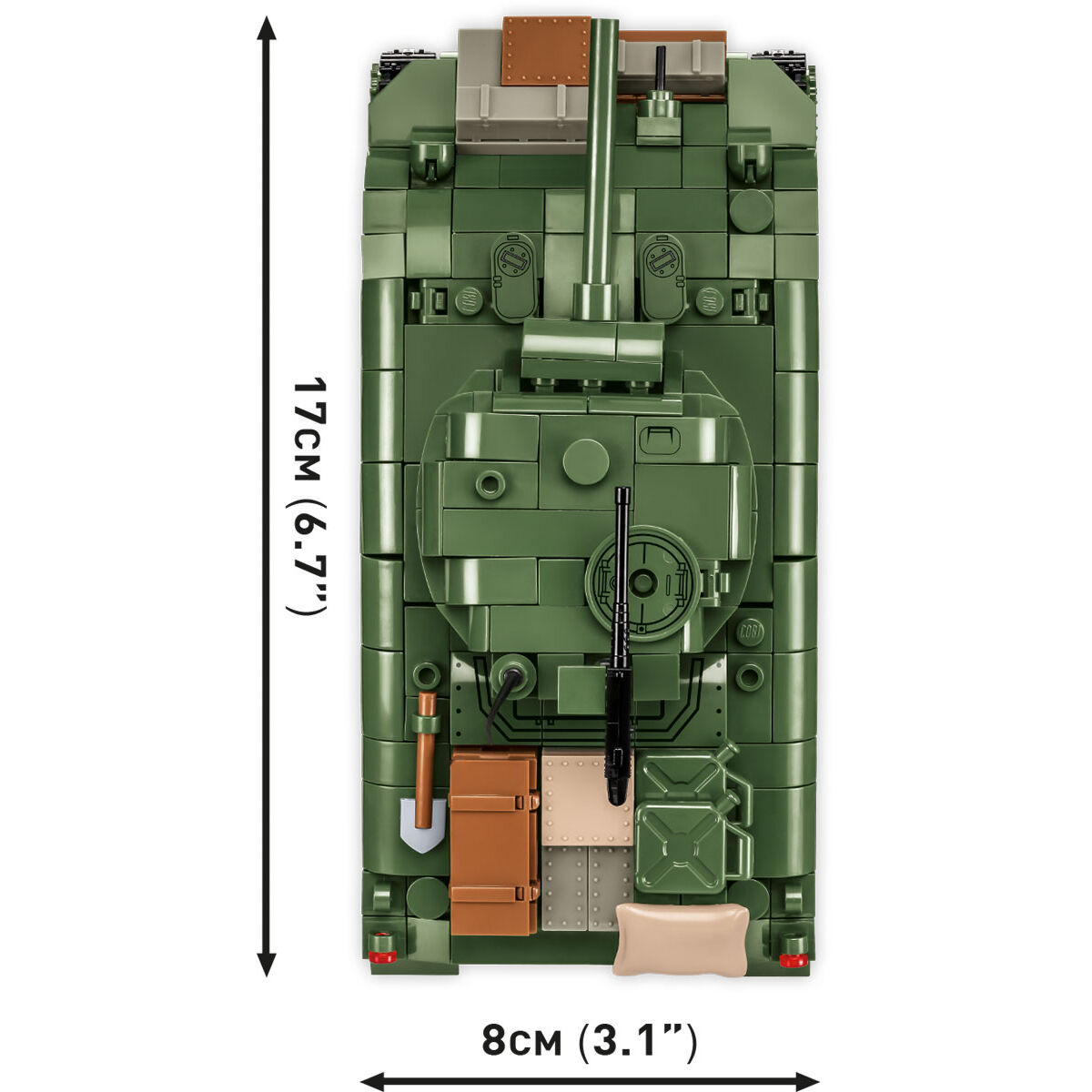 COBI 3126 - M4A1 Sherman Maßstabb 1:35) - Bild 8 COBI 3126 - M4A1 Sherman Maßstabb 1:35) - Bild 8