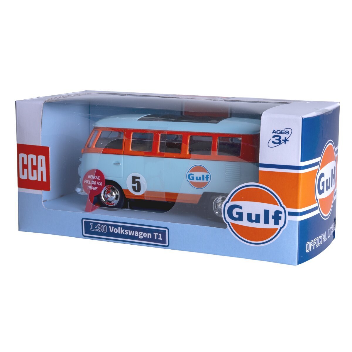 JAMARA Volkswagen T1 Diecast 1:30 hellblau inkl. Knopfzellen ab 3 Jahren JAMARA Volkswagen T1 Diecast 1:30 hellblau inkl. Knopfzellen ab 3 Jahren