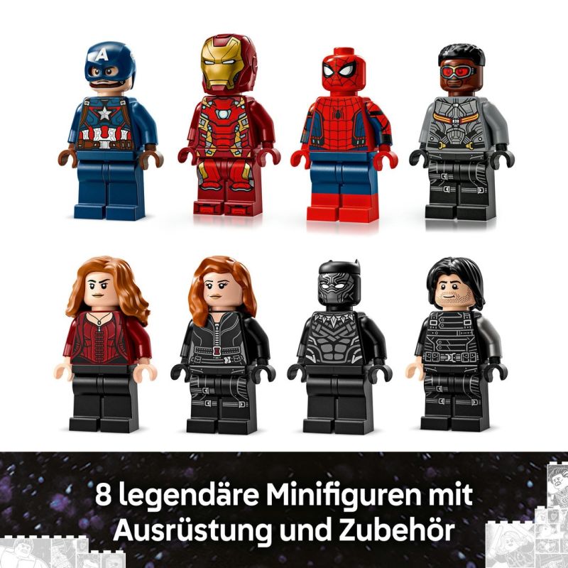 LEGO® MARVEL Super Heroes™ 76314 Captain America: Civil War Actionduell LEGO® MARVEL Super Heroes™ 76314 Captain America: Civil War Actionduell