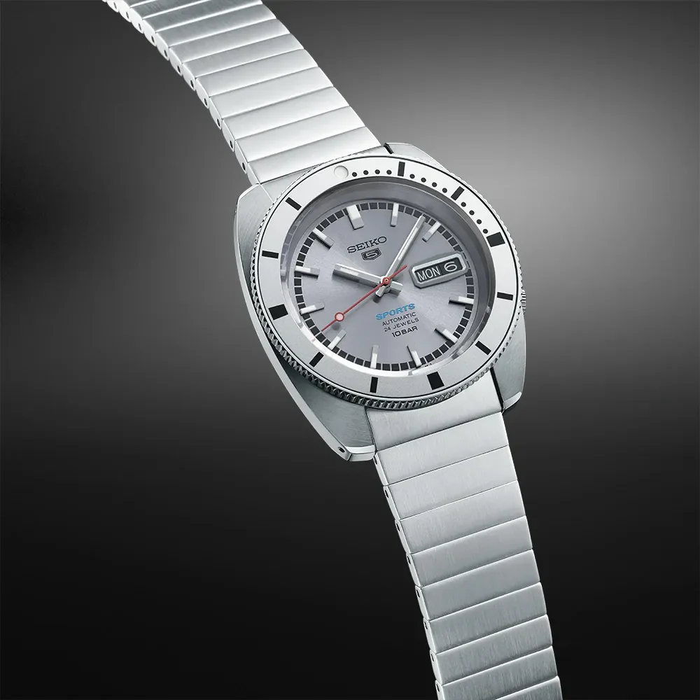 Seiko 5 Sports SRPL03K1 Silber Uhr Seiko 5 Sports SRPL03K1 Silber Uhr