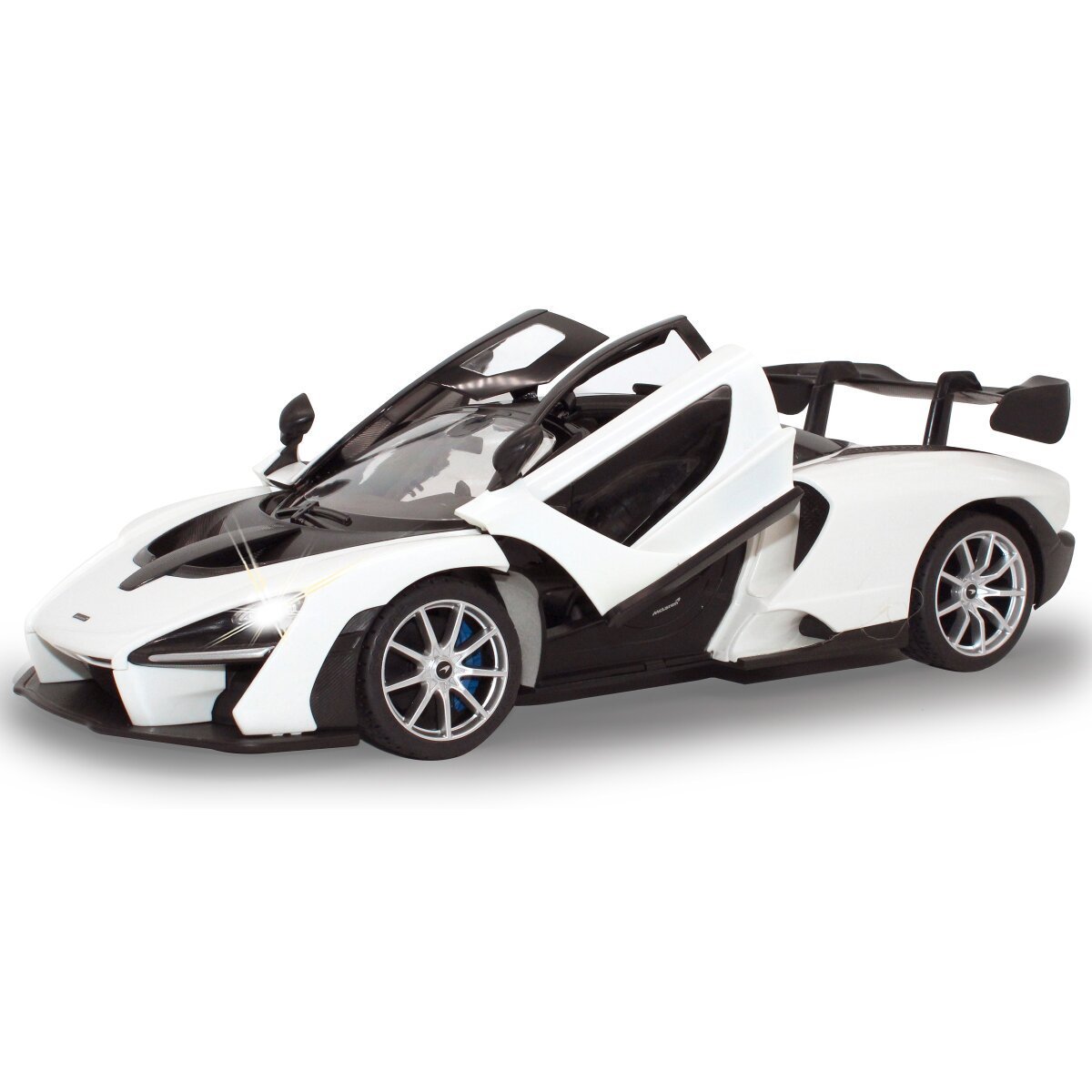 JAMARA McLaren Senna 1:14 weiß 2,4GHz Tür manuell ab 6 Jahren