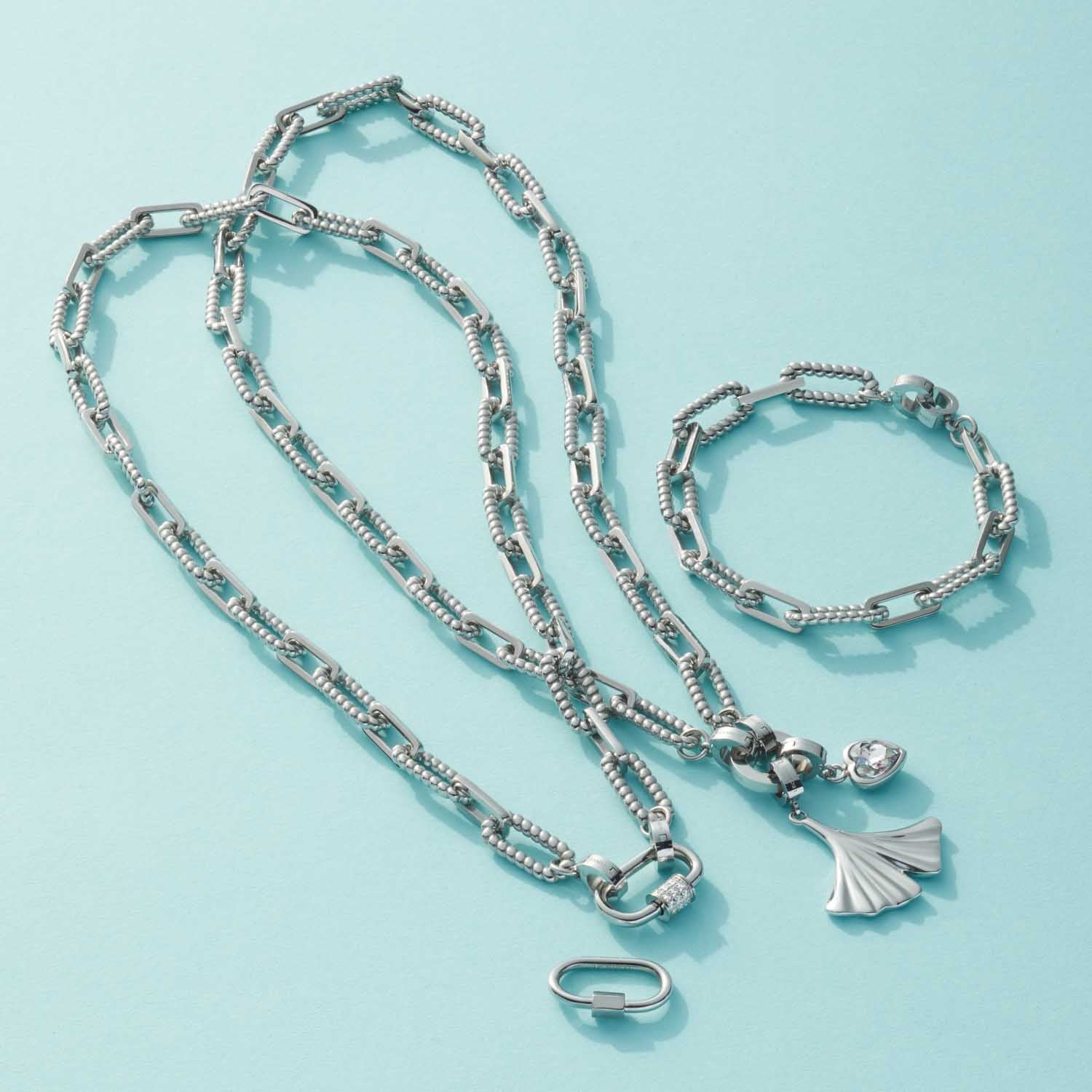 LeonardoArmband Silber Moni Clip&Mix LeonardoArmband Silber Moni Clip&Mix