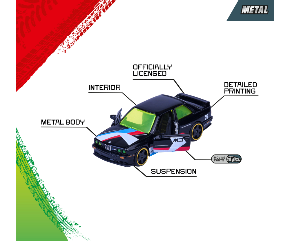 Majorette Neon Racer 9+4 Giftpack Majorette Neon Racer 9+4 Giftpack