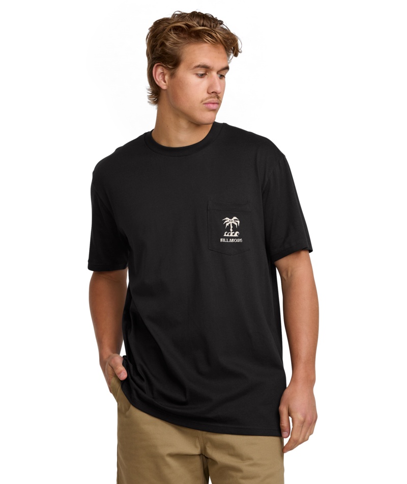 Billabong Troppo Premium T-Shirt für Herren T-shirt, Langarm, Ärmel, Person, Gesicht
