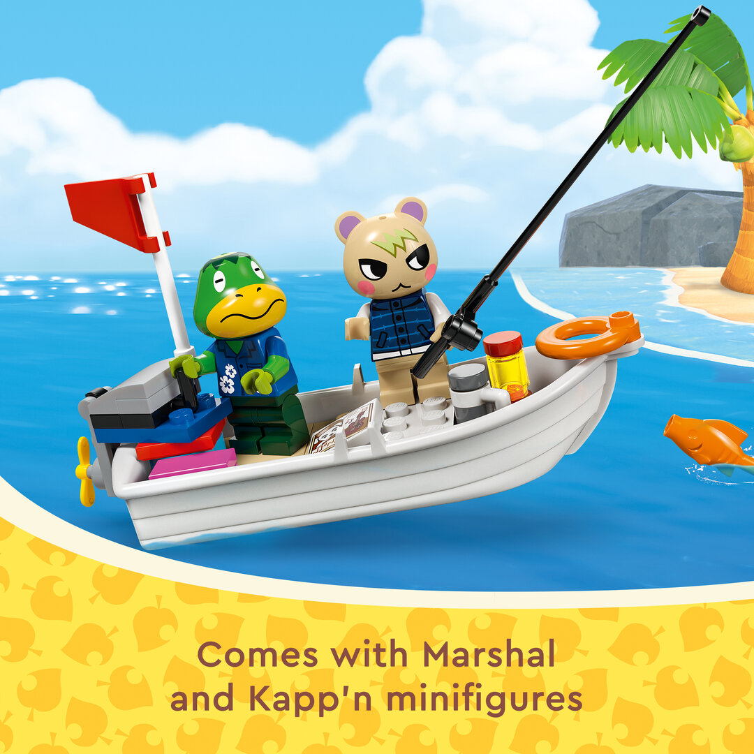 LEGO® Animal Crossing™ Käptens Insel-Bootstour 77048 Transport, Fahrzeug, Wasserfahrzeug