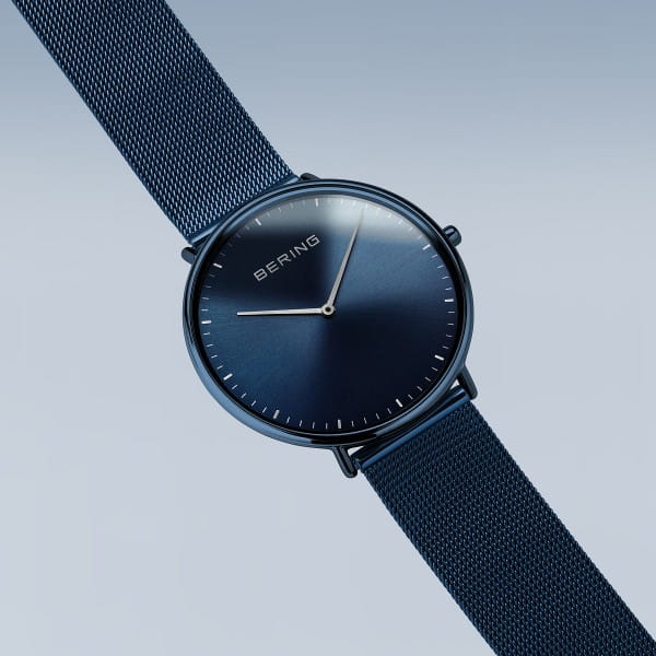 Bering 15739-397 Unisex Uhr, Milanaise, Blau Bering 15739-397 Unisex Uhr, Milanaise, Blau