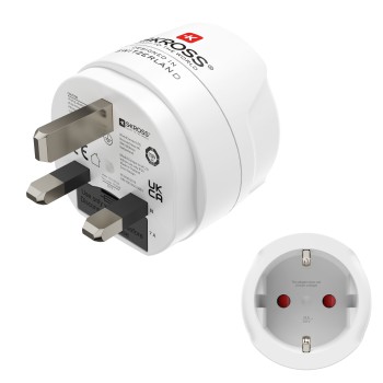 Hama Reiseadapter Typ G, 3-polig, für England, Commonwealth und UK Adapter, Elektronik, Stecker
