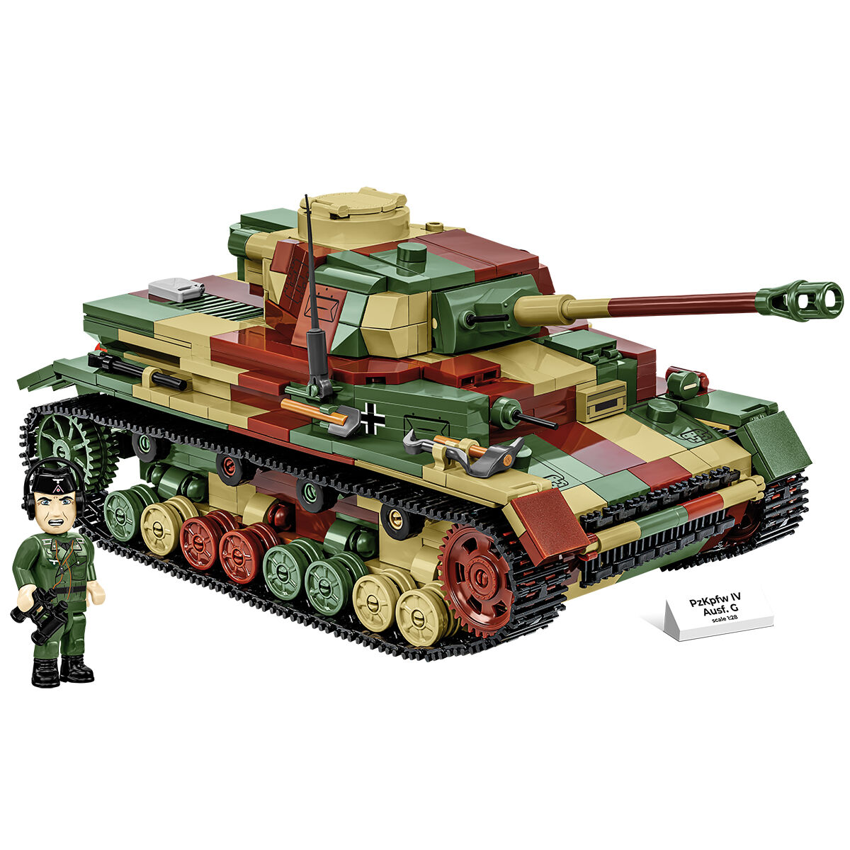COBI 2592 - PZKPFW IV AUSF. G Maßstabb 1:28) - Bild 5 COBI 2592 - PZKPFW IV AUSF. G Maßstabb 1:28) - Bild 5