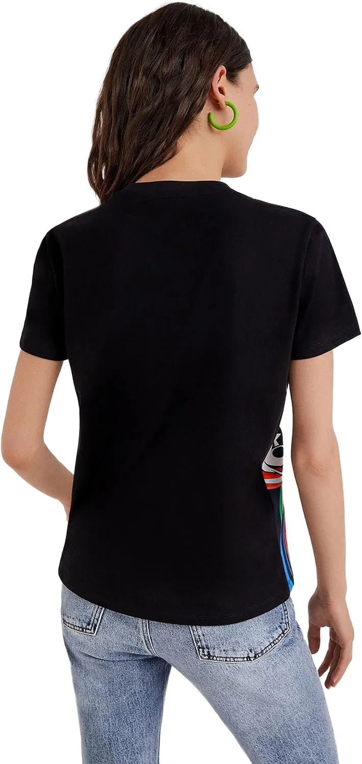 Desigual Damen T-Shirt „Mickey Marbles“ by M. Christian Lacroix - Mehrfarbig 22SWTKAM GR. L Desigual Damen T-Shirt „Mickey Marbles“ by M. Christian Lacroix - Mehrfarbig 22SWTKAM GR. L