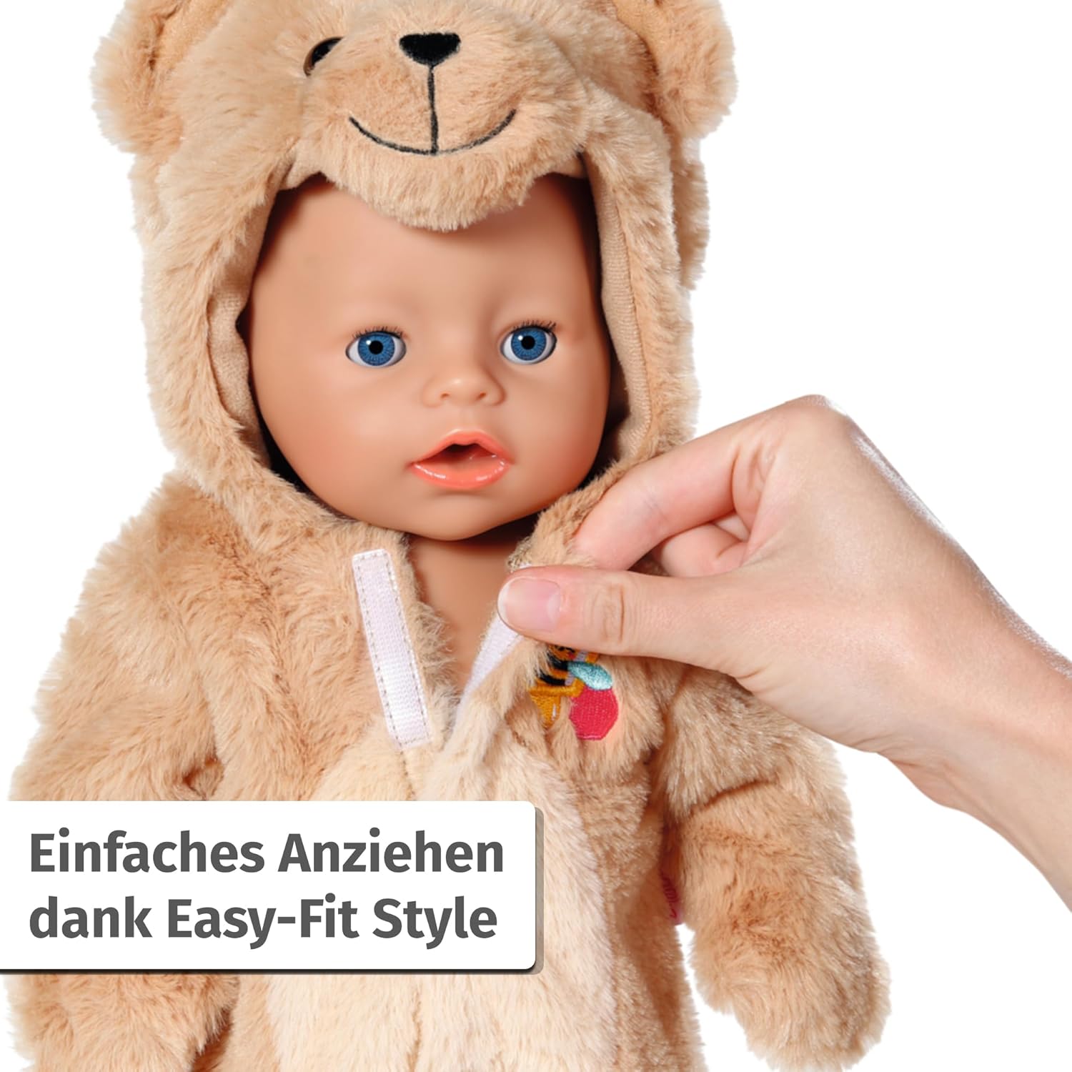BABY born® Bär Kuschelanzug 43cm