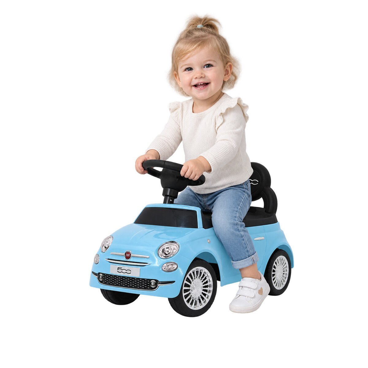 JAMARA Rutscher Fiat 500 blau 2in1 ab 12 Monaten JAMARA Rutscher Fiat 500 blau 2in1 ab 12 Monaten