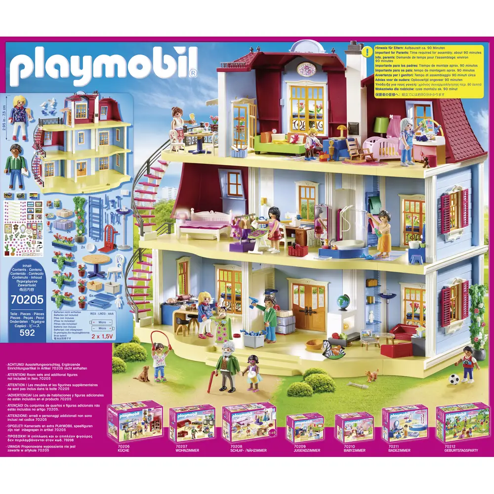 PLAYMOBIL 70205 Mein Großes Puppenhaus
