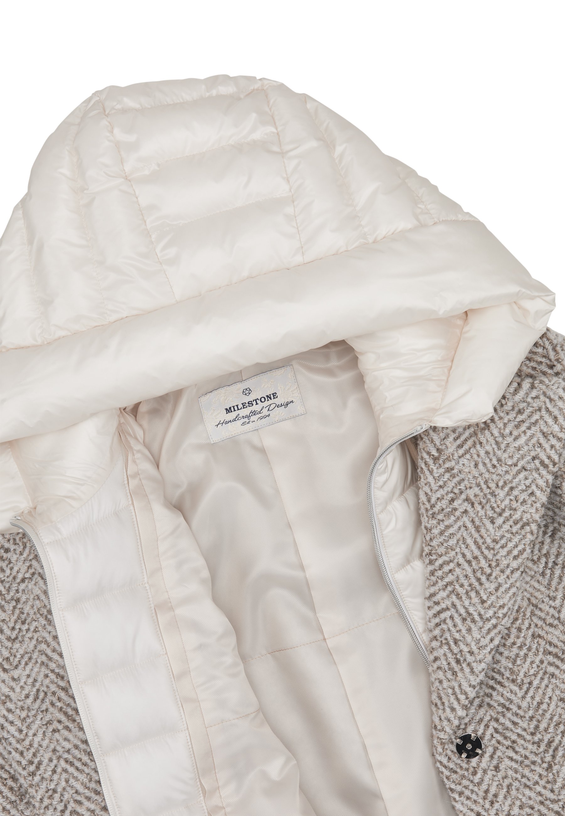 Milestone MSLiz Damen Mantel - Dunkelbeige