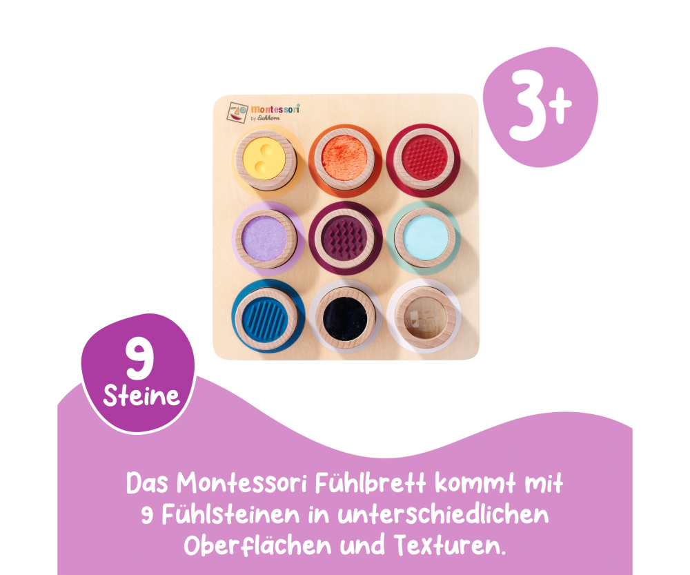 Eichhorn EH Montessori Fühlbrett