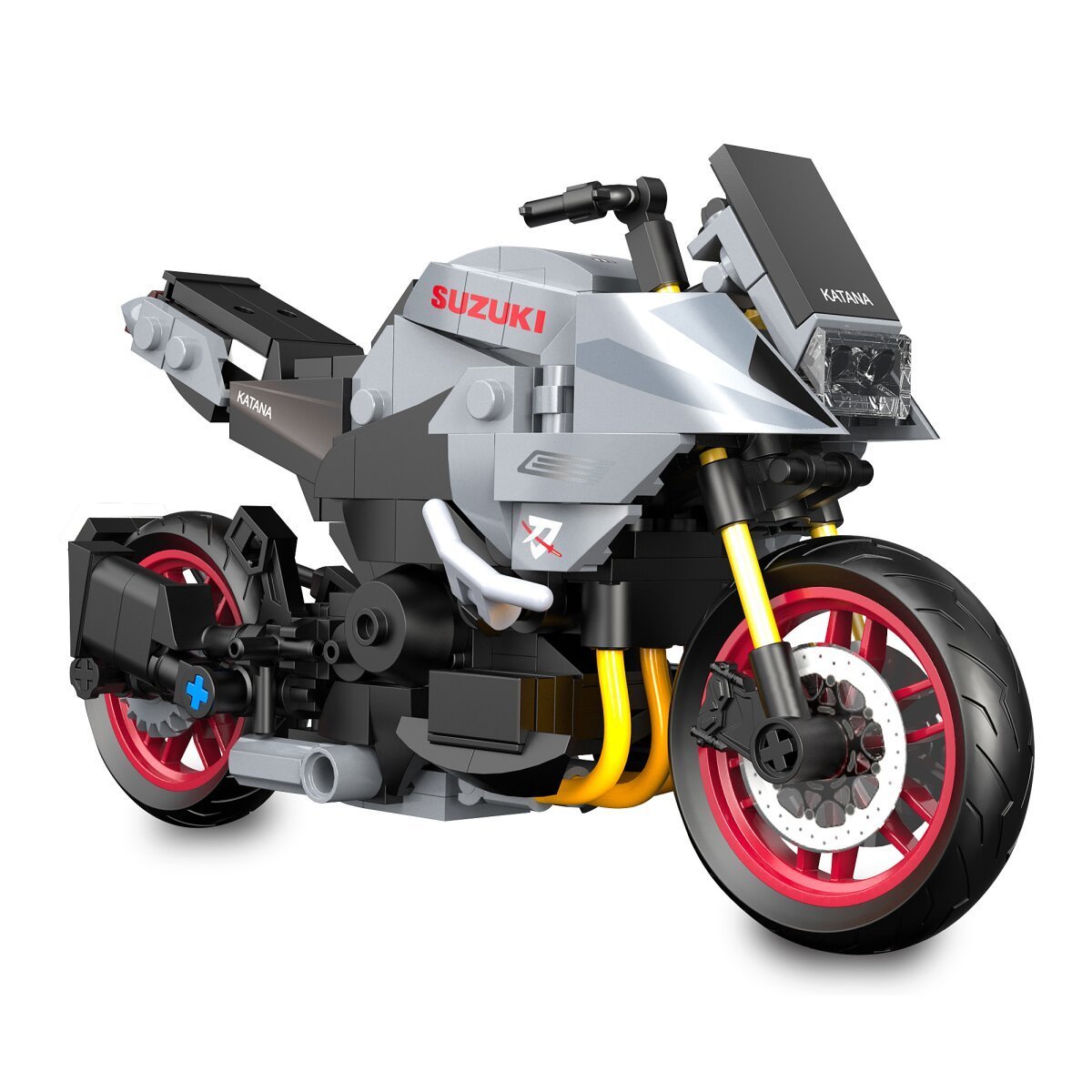 JAMARA CaDA Suzuki Katana 1:12 grau Bricks ab 8 Jahren JAMARA CaDA Suzuki Katana 1:12 grau Bricks ab 8 Jahren