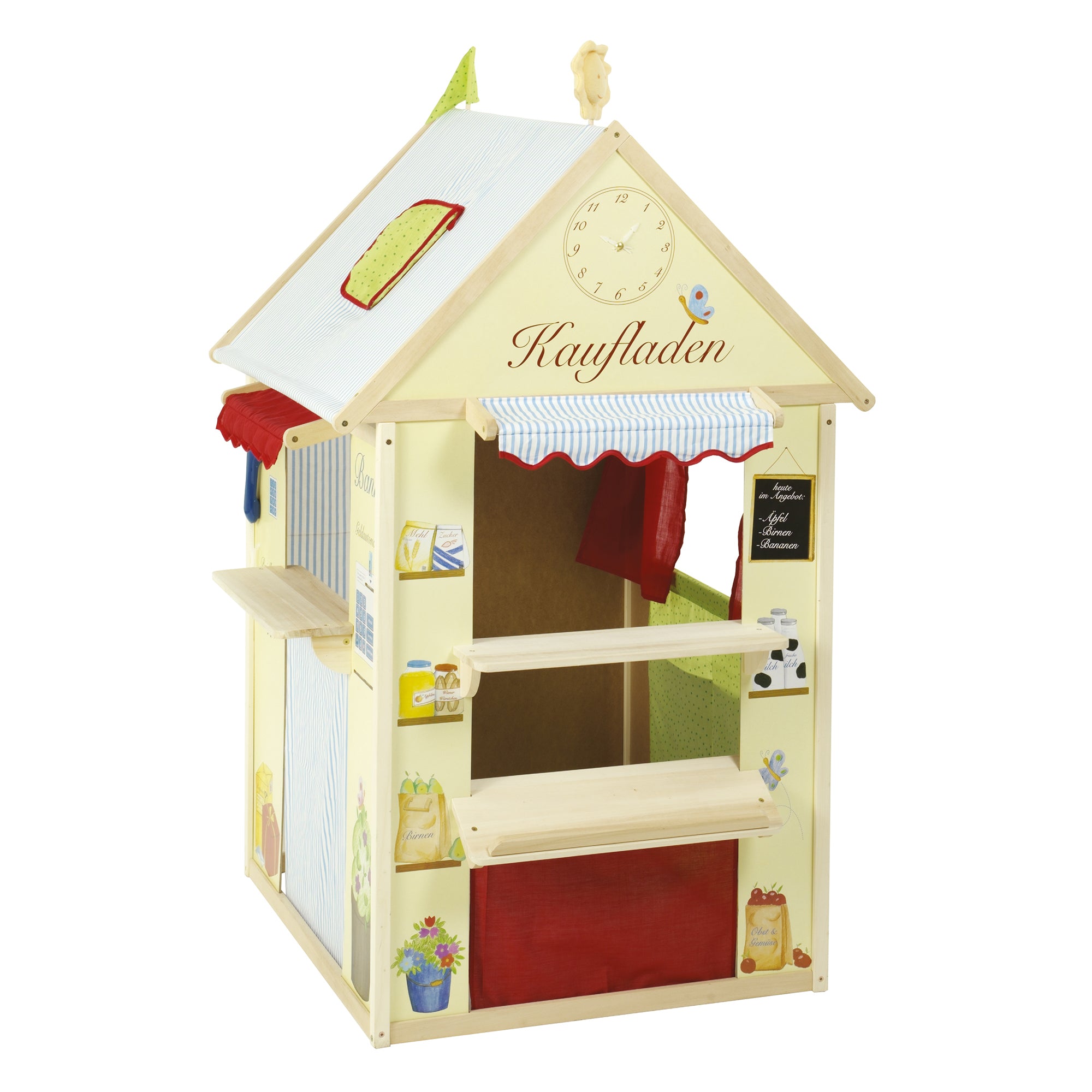 Roba 6962 Spielhaus gelb – Rollenspiel - gelb - Rollenspiel - Produktbild 1