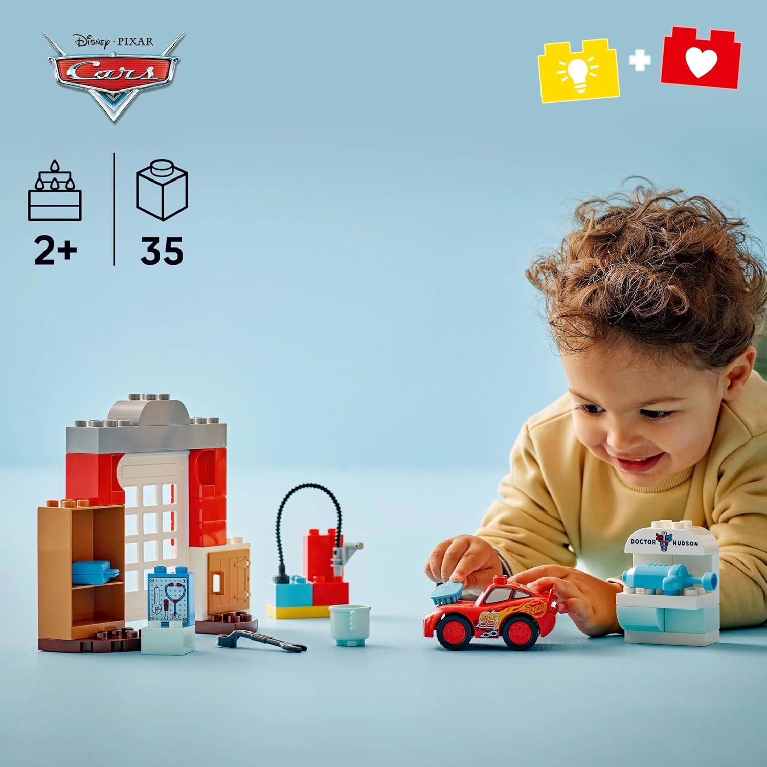 LEGO® DUPLO McQueens Besuch in Docs Werkstatt 10456 Person, Spielzeug