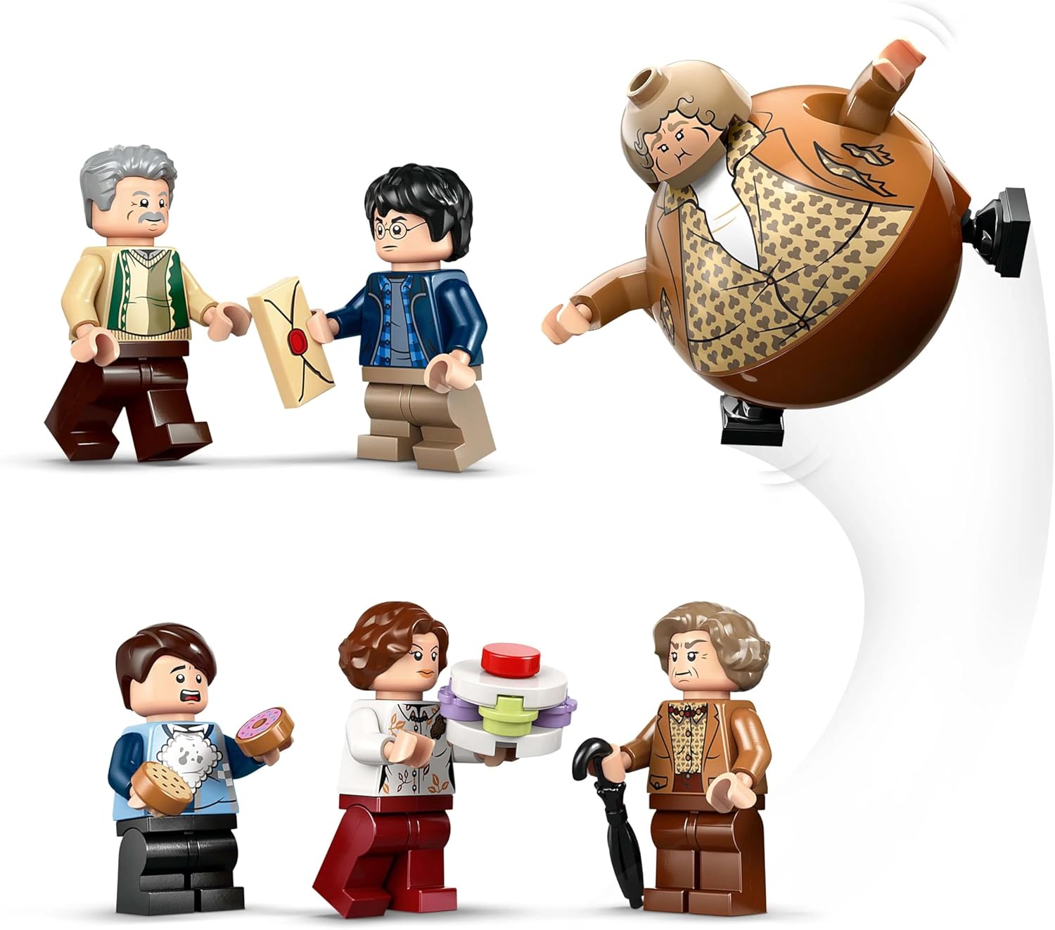 LEGO® Harry Potter™ 76451 Ligusterweg: Tante Magdas Besuch Person, Figur, Spielzeug