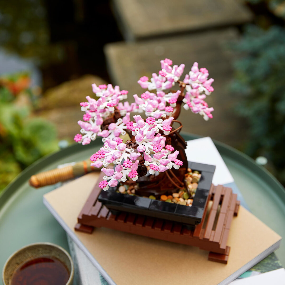 LEGO® Creator Expert Bonsai Baum 10281 Topfpflanze, Tasse, Blume, Blumen-Arrangement, Präsentation des Essens