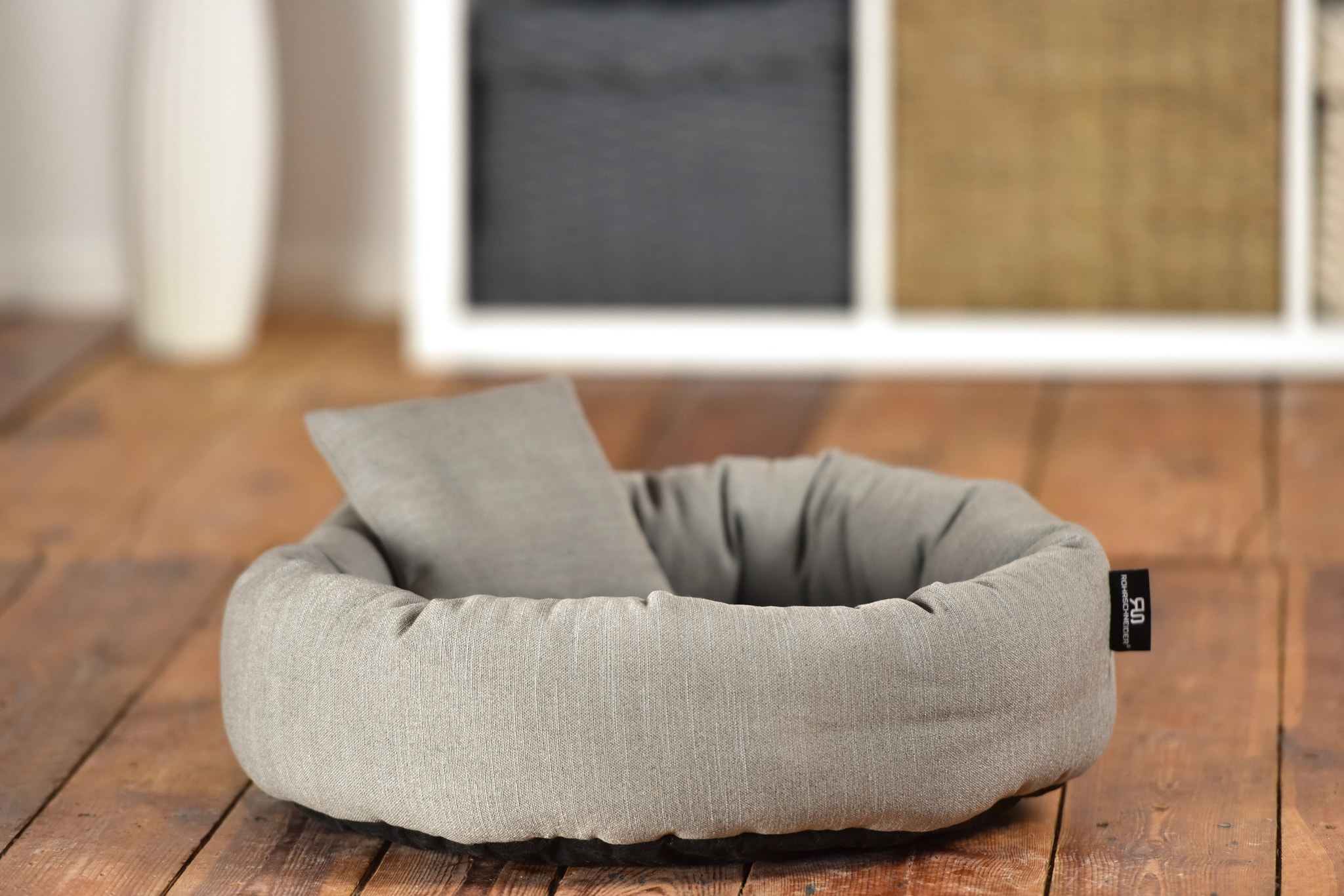 Rohrschneider – RS 22252 – Kuschelinsel Gr.1 grau recycelt – Grau – Haustiermöbel