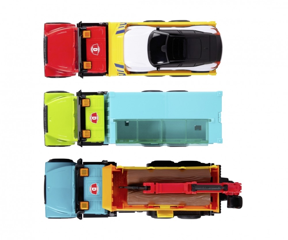 Dickie Toys Heavy Road Trucks 203744018 Dickie Toys Heavy Road Trucks 203744018