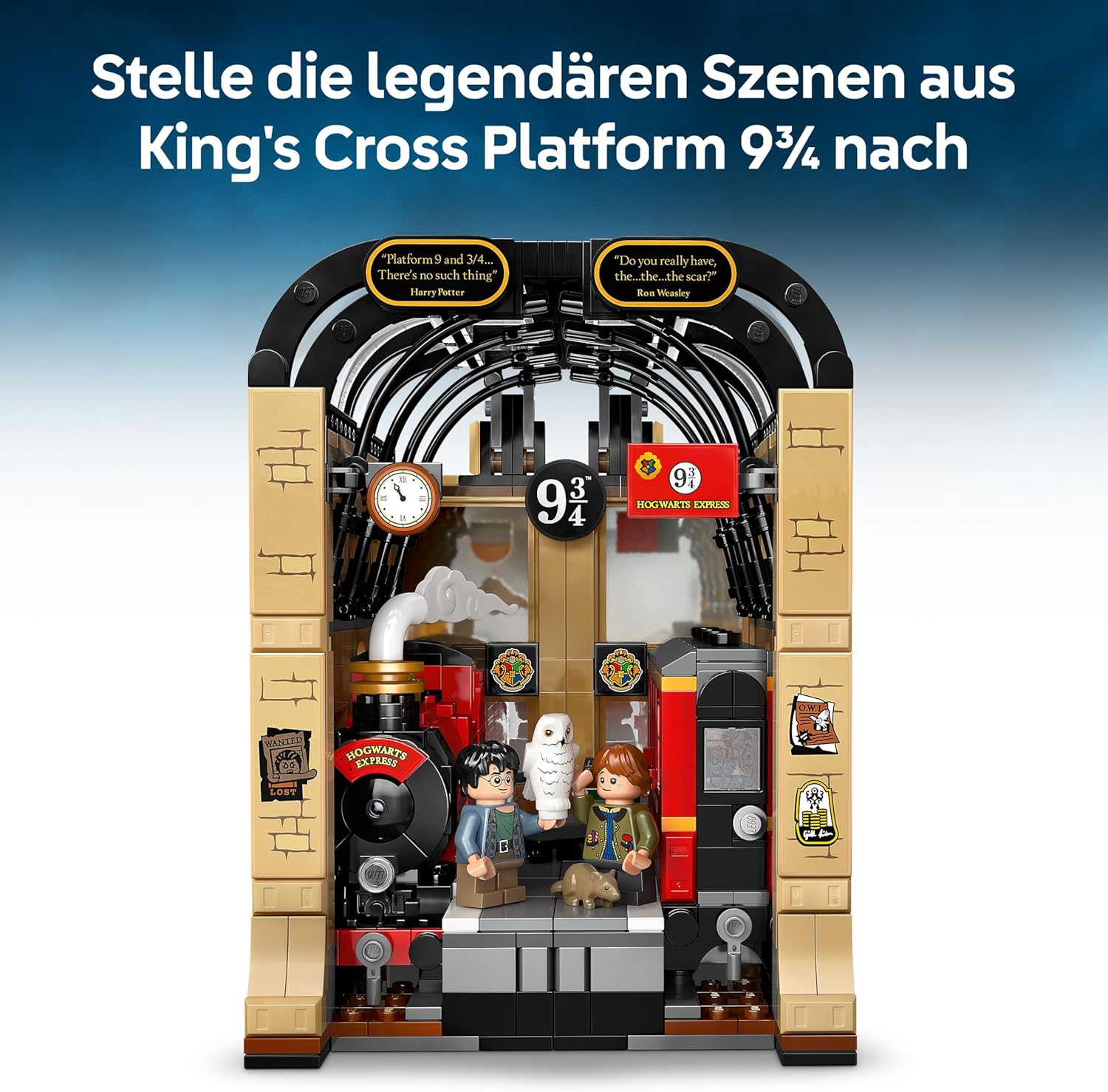 LEGO® Harry Potter™ 76450 Buchstütze: Hogwarts™ Express LEGO® Harry Potter™ 76450 Buchstütze: Hogwarts™ Express