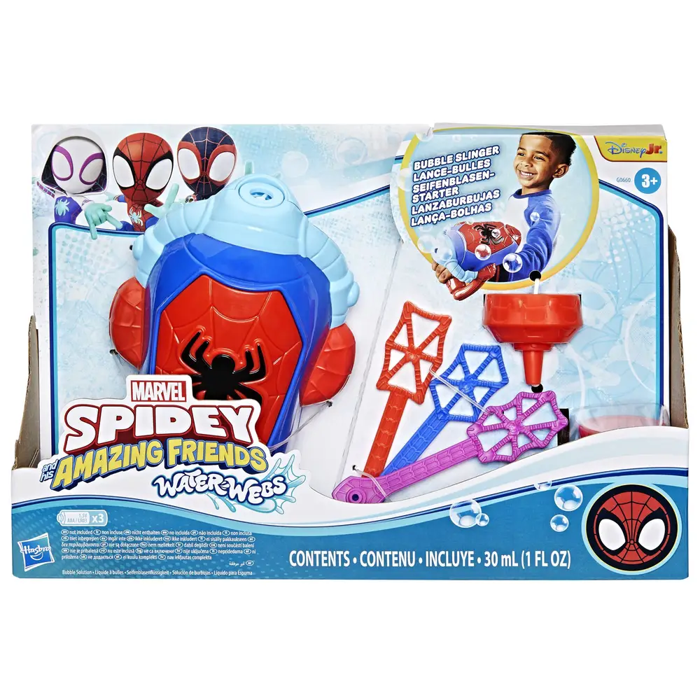 MARVEL Spidey Water-Webs Seifenblasen-Starter MARVEL Spidey Water-Webs Seifenblasen-Starter