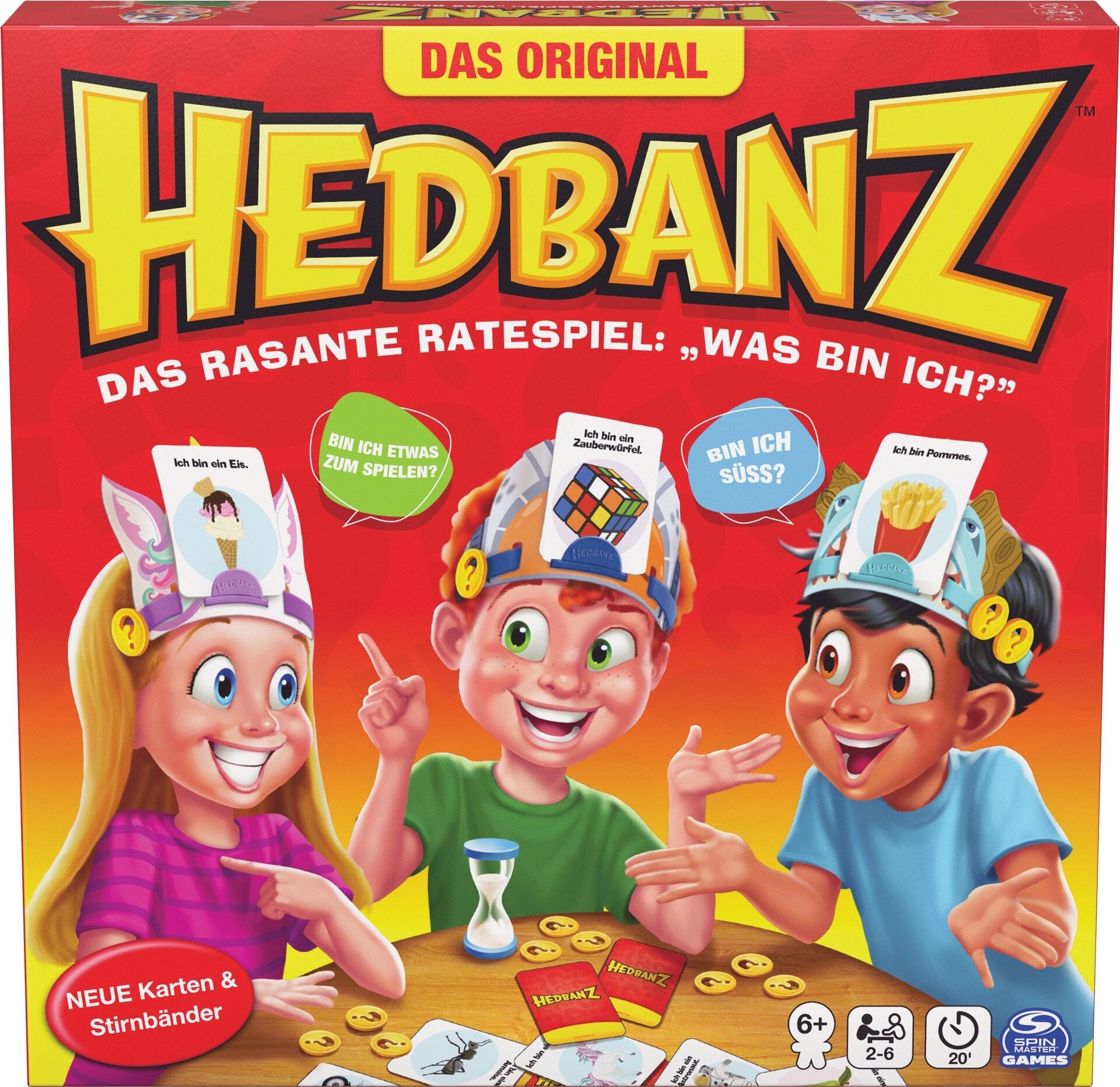 BGM Hedbanz - Refresh 2025 - Spin Master International B.V. - SPIN 6074917 Produktfoto - Spin Master International B.V. - BGM Hedbanz - Refresh 2025 - Modell SPIN 6074917