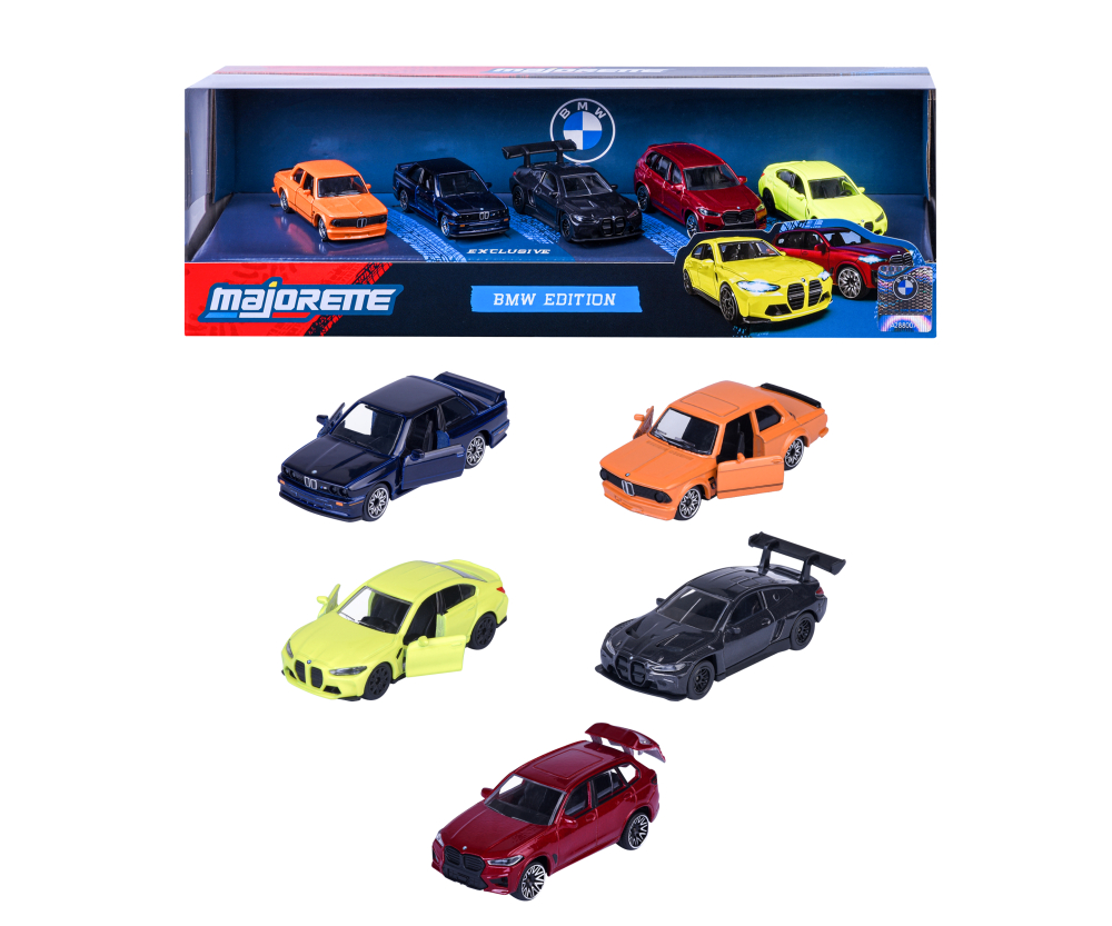 Majorette BMW 5 Pieces Giftpack