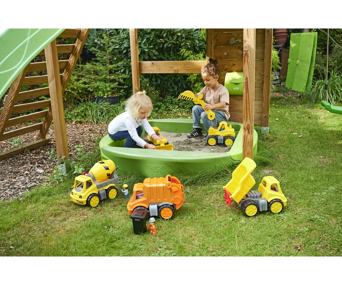 BIG Power Worker Midi Bagger (800054835) Gras, Rasen, Spielbereich, Person, Kind