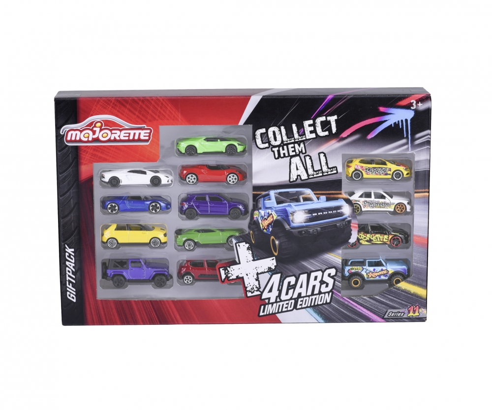Majorette Giftpack 9+4 Limited Edition 11 212054040 Leichtmetallfelge, Auto, Maschine, Fahrzeug, Rad