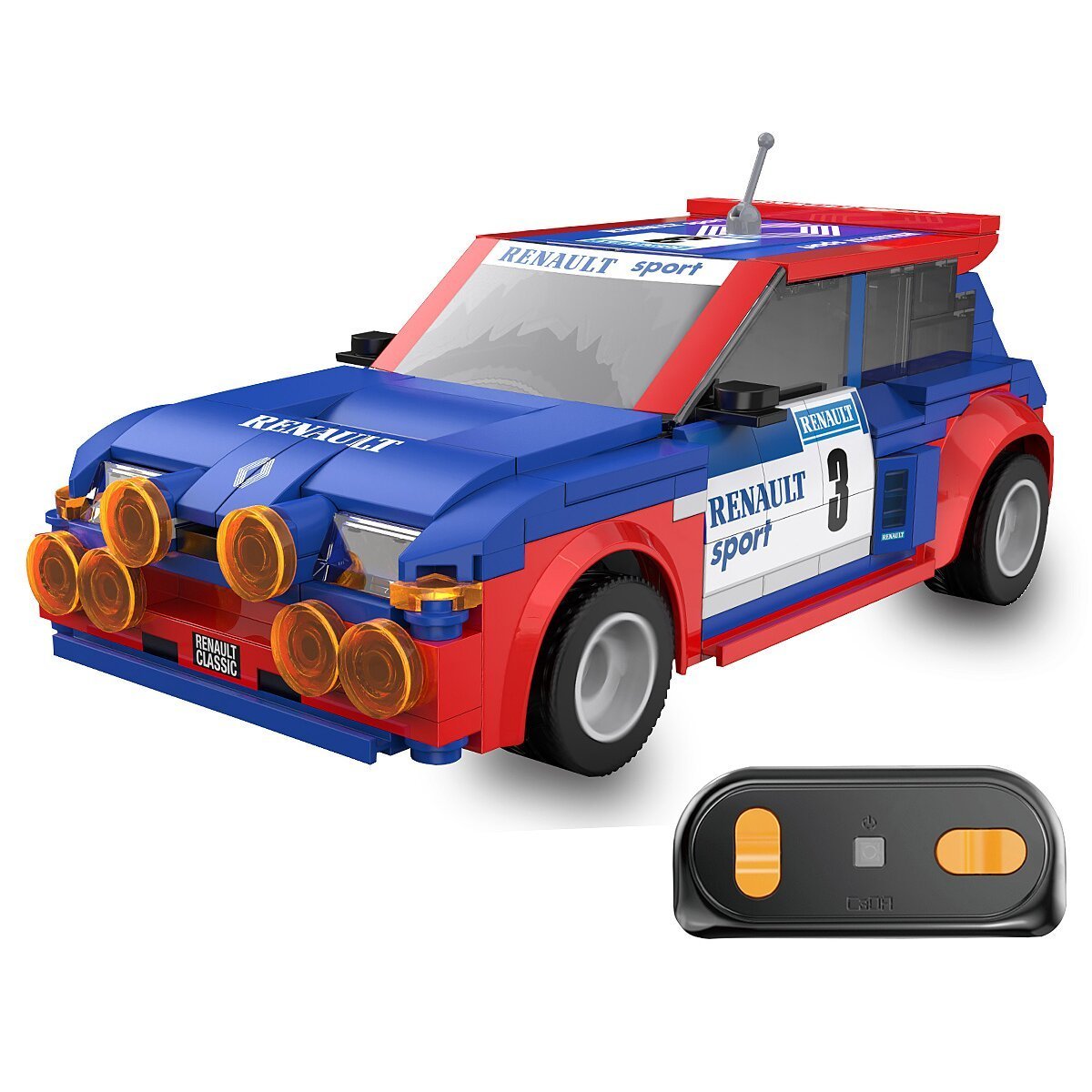 JAMARA CaDA Renault 5 Maxi Turbo 1:20 2,4GHz Bricks ab 6 Jahren