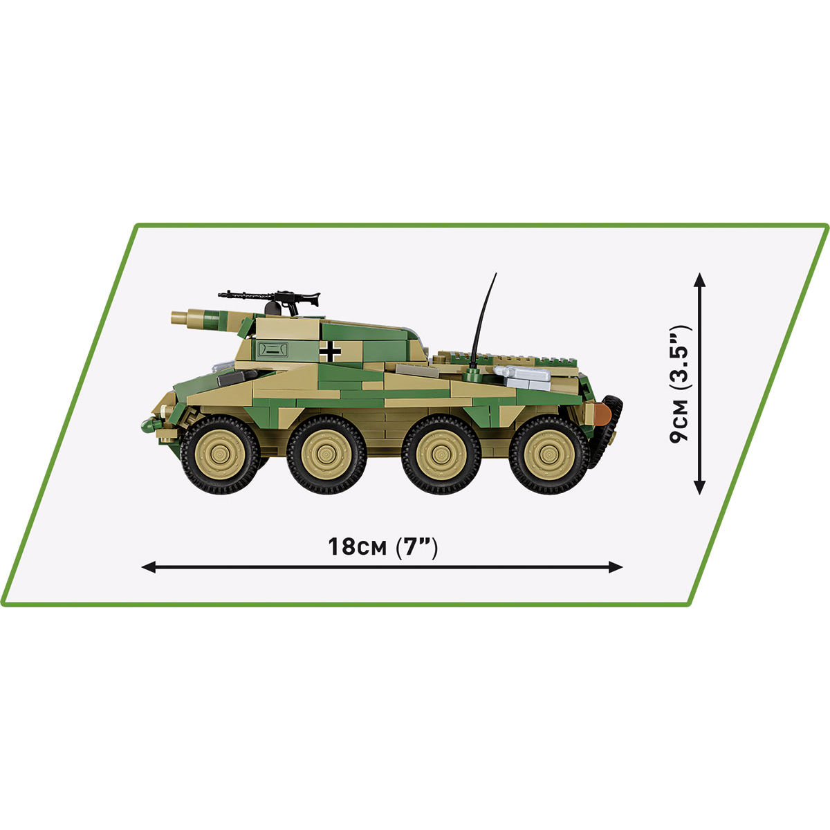 COBI 2288 - SDKFZ 234/3 Stummel SCALE 1:35 - Bild 10